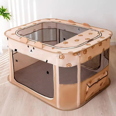 Pop-Up Pet Playpen House