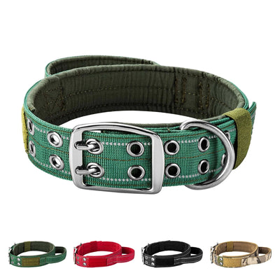 Heavy-Duty Tactical Dog Collar