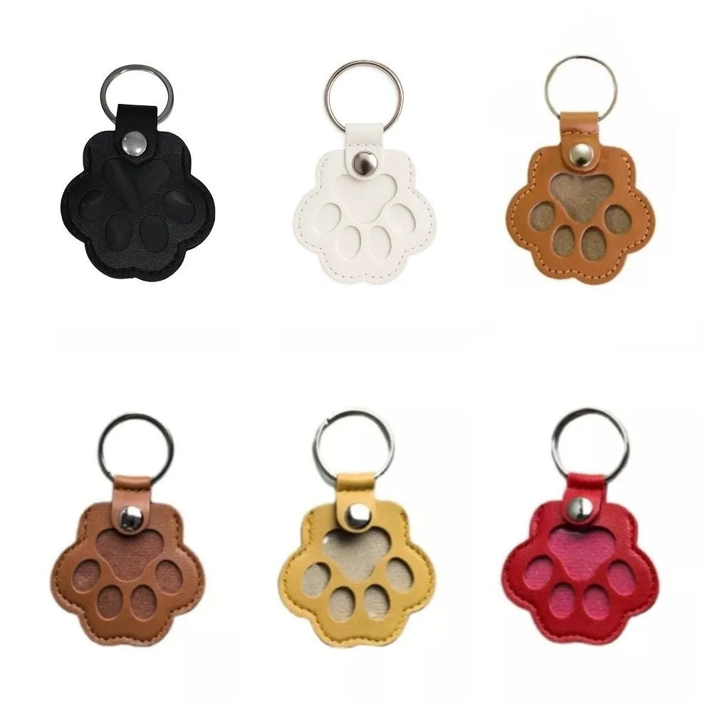 Cat Claw Fur Keepsake Pouch Keyring