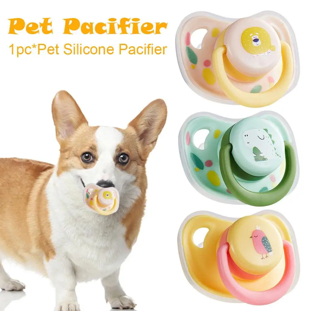 Silicone Pacifier Chew Toy for Dogs