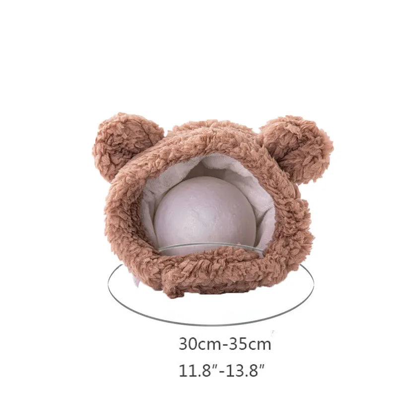 Bear and Bunny Hood Hat for Cats
