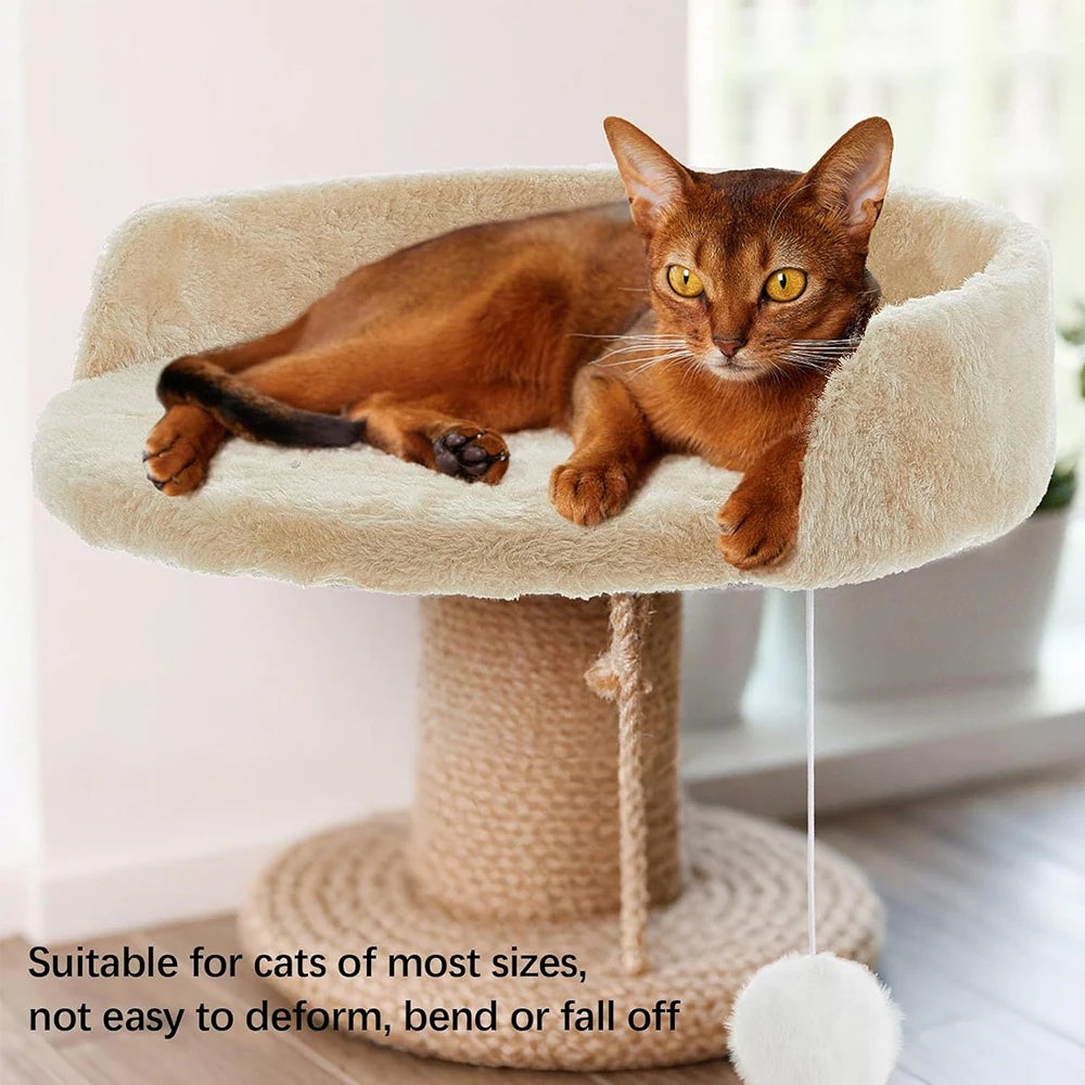 Plush Cat Tree Replacement Platform