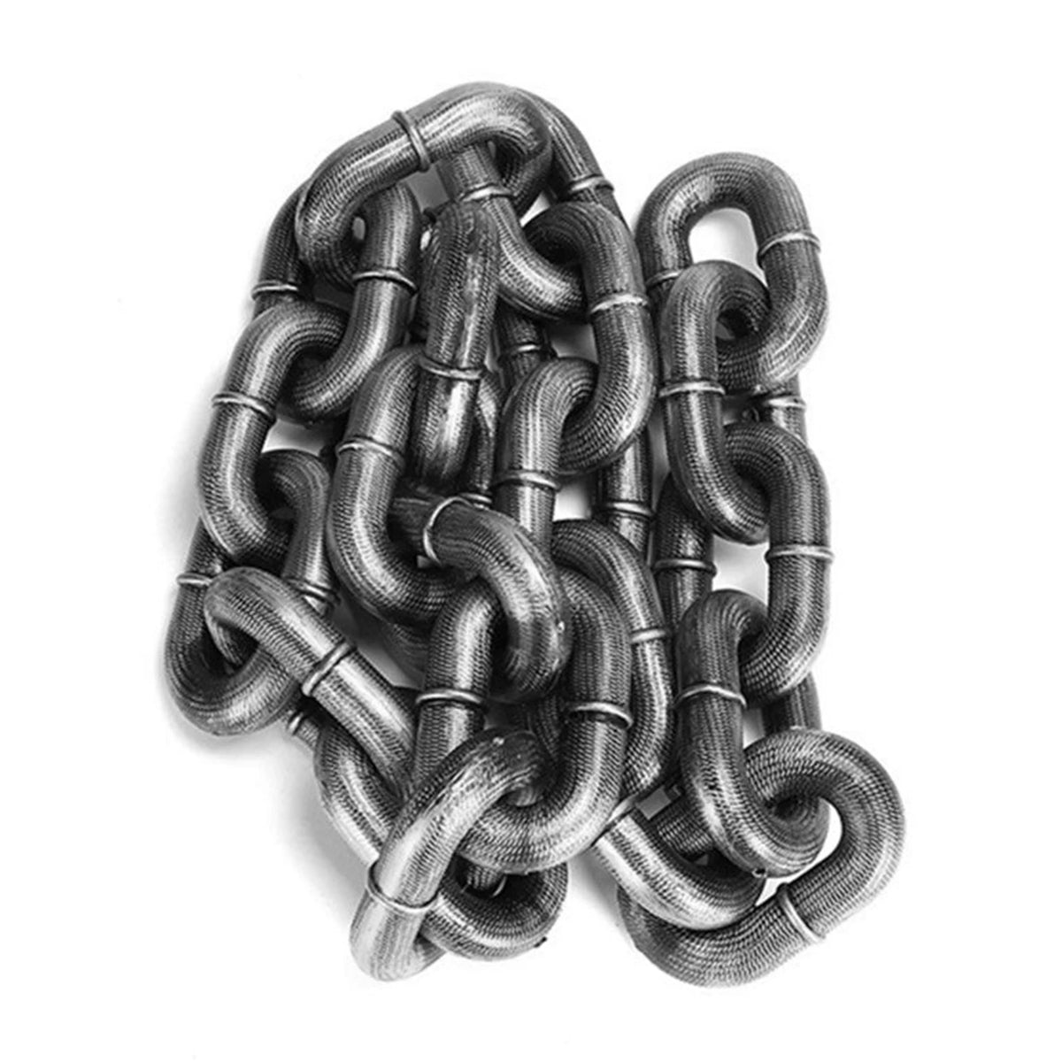 Novelty Chain-Look Dog Lead, 1.5 m - Silver
