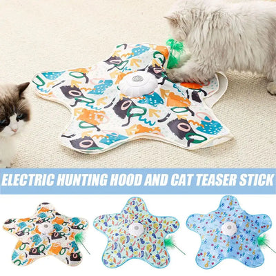 Hide-and-Seek Moving Mouse Cat Toy