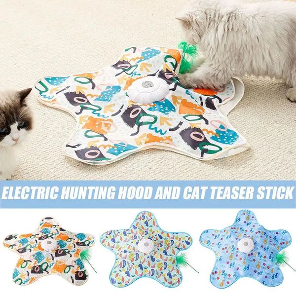 Hide-and-Seek Moving Mouse Cat Toy
