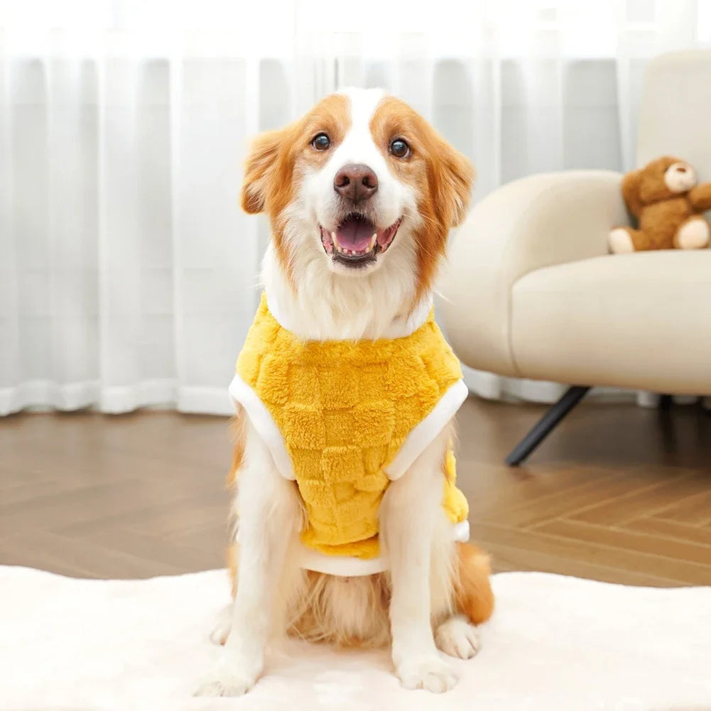 Quilted Fleece Jumper, Sizes S to 8XL