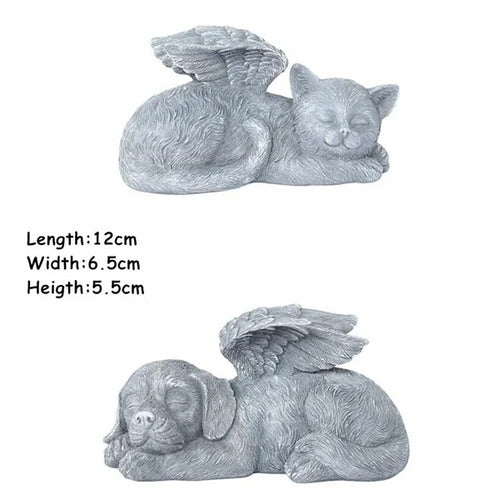 Angel Pet Garden Memorial Statue