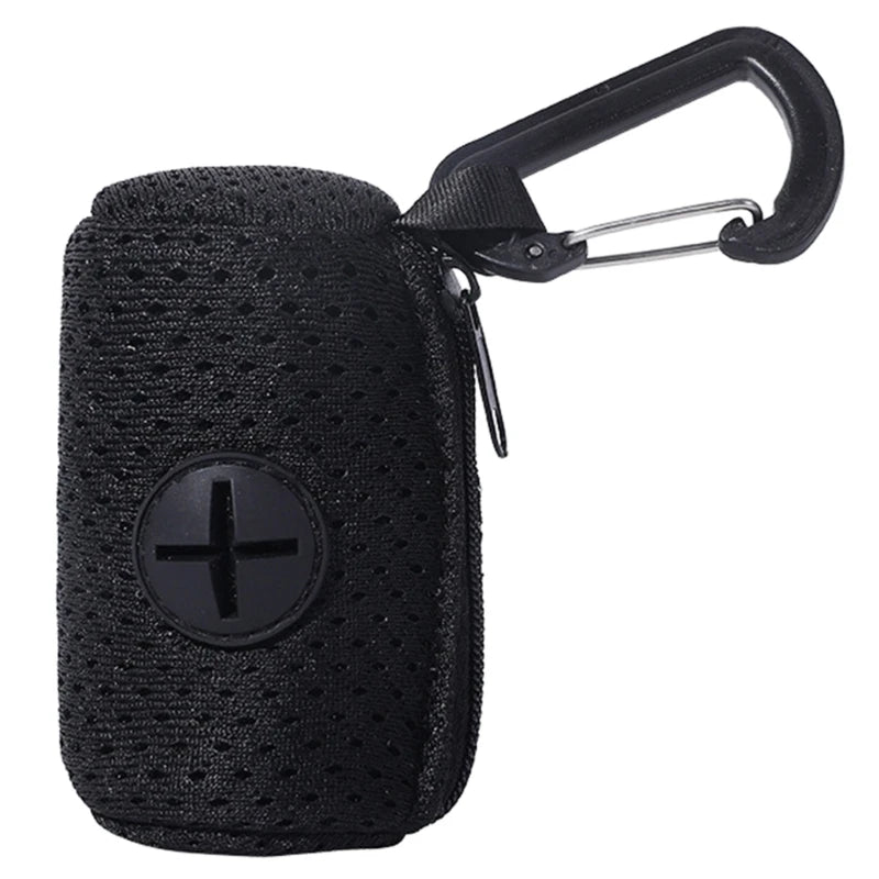 Poop Bag Holder for Dog Leads - Black