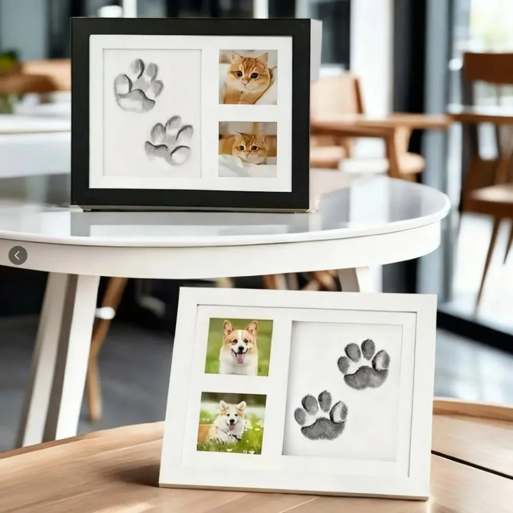 Clay Paw Print Photo Frame Kit
