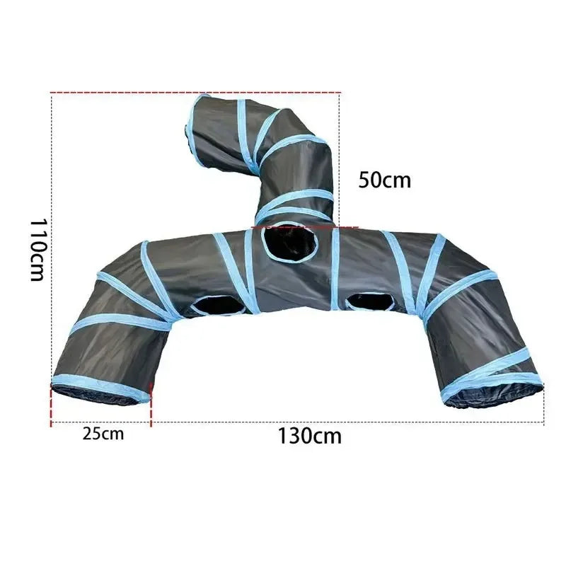 Pop-Up Cat Tunnel, Many Shapes - Arch with tower