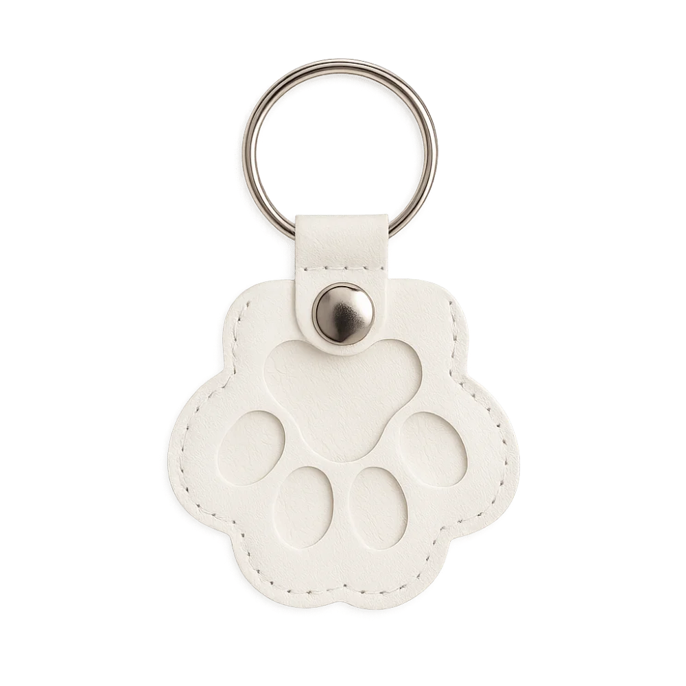 Cat Claw Fur Keepsake Pouch Keyring
