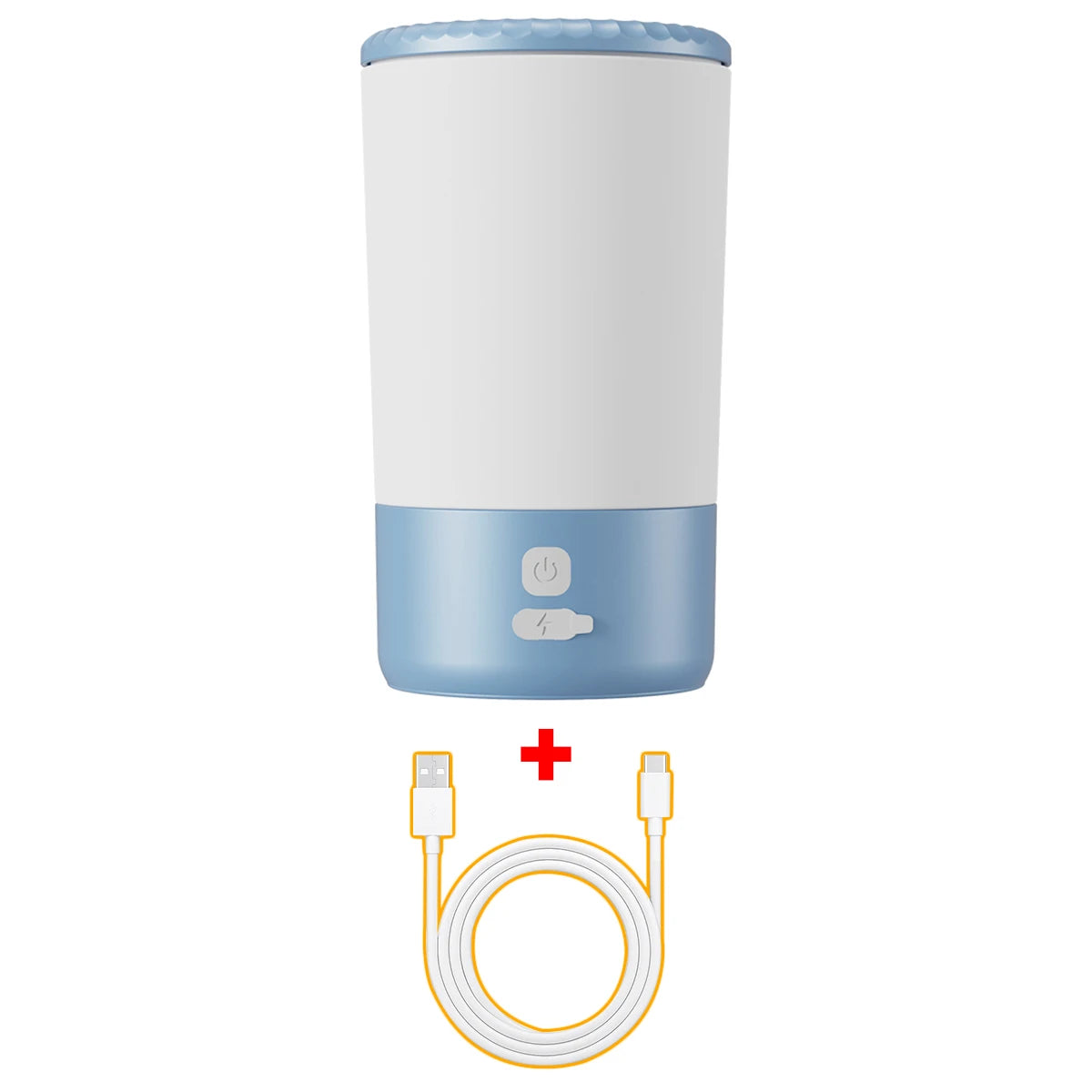 Electric Paw Washer Cup - Blue White