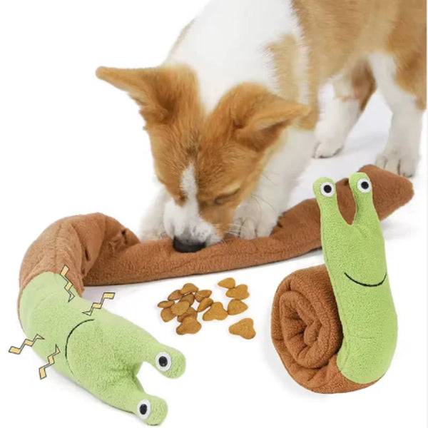 Snail Snuffle Toy for Dogs and Cats