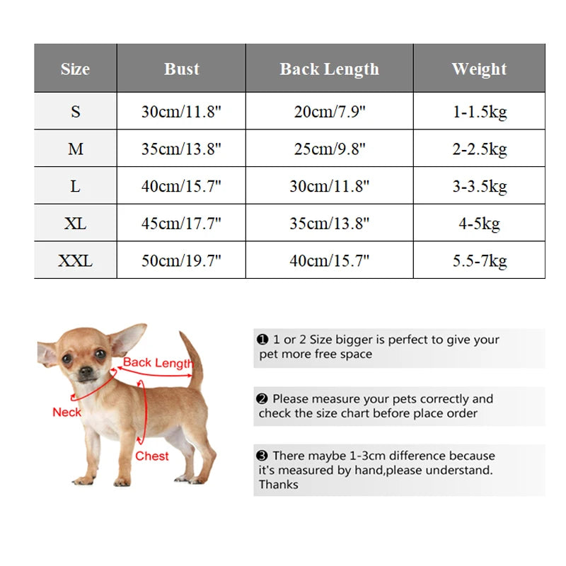 Checked Teddy Fleece Coat for Small Dogs