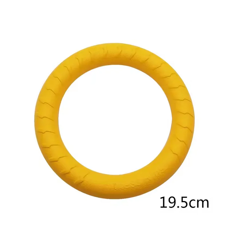 Foam Ring, Disc and Ball Fetch Toys - Ring, 19.5 cm