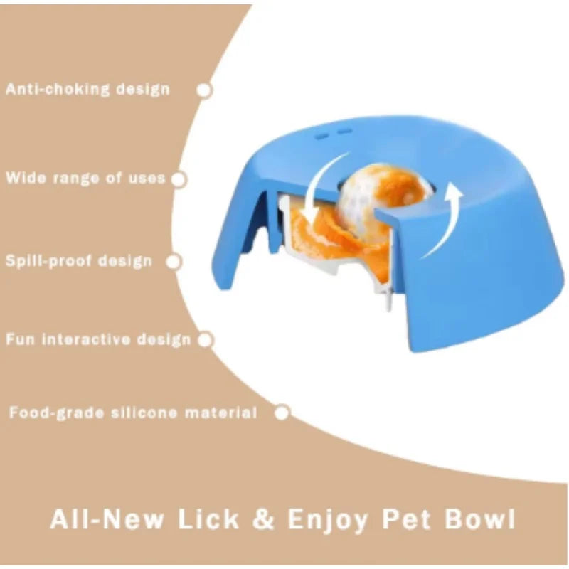 Lick Bowl for Liquid Treats
